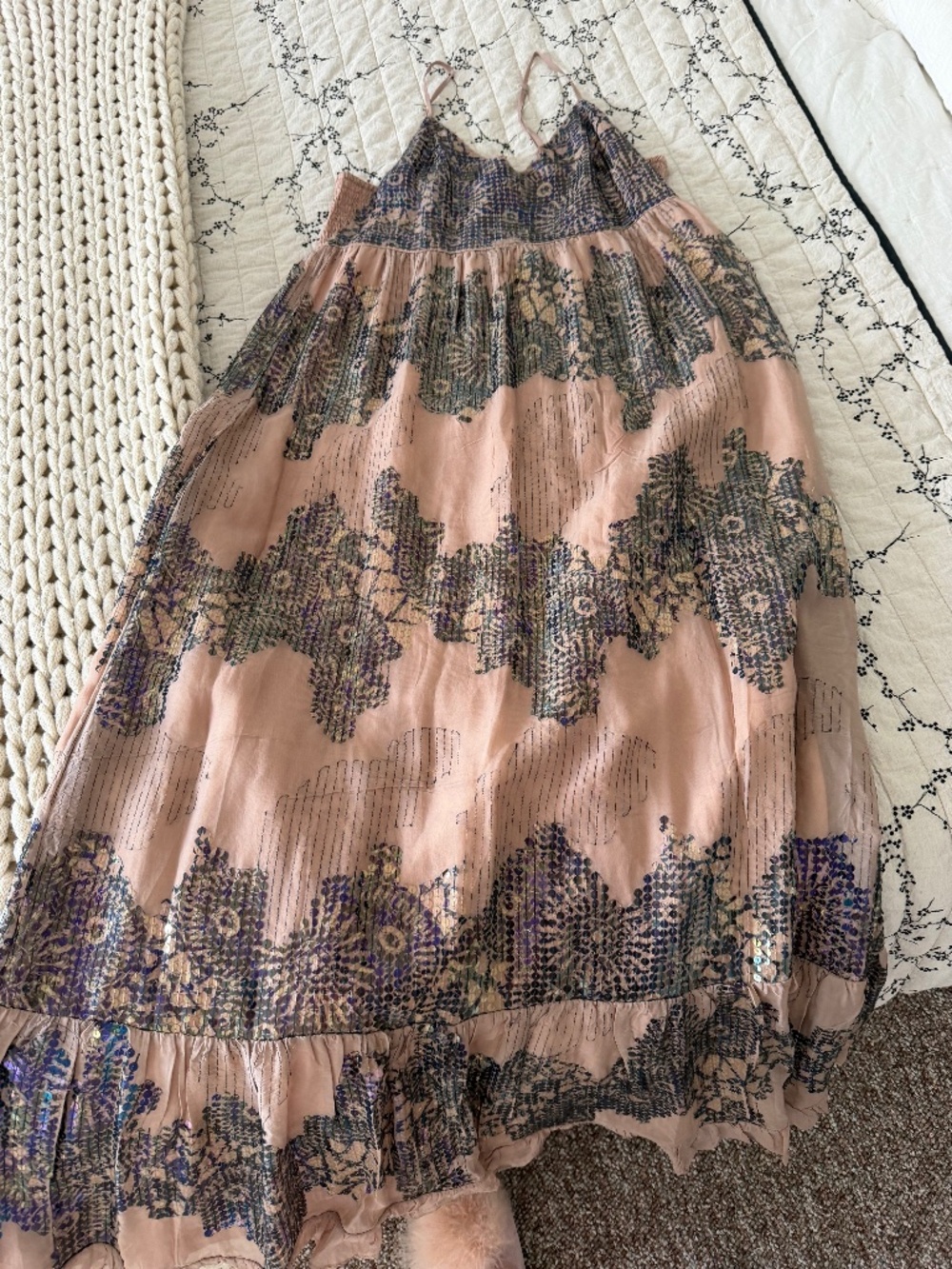 Sequin Maxi Dress